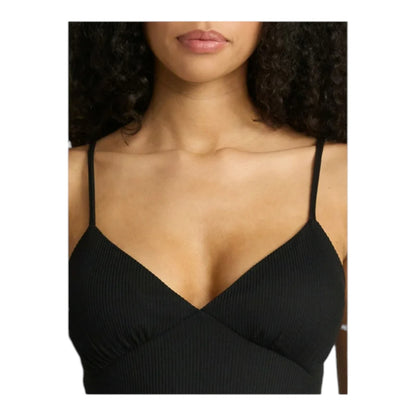 No Boundaries Women’s Burnt Orange or Black Mini Tier Dress