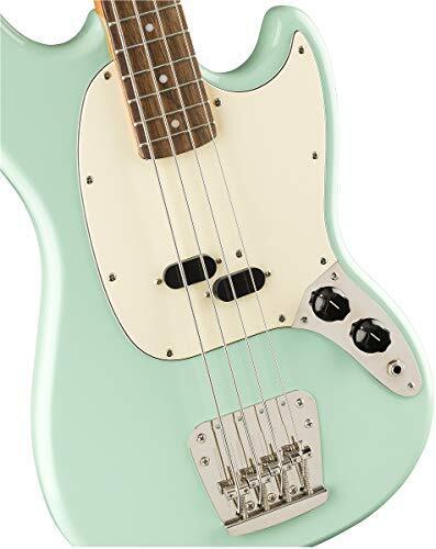 Squier Classic Vibe 50s Mustang Bass, Surf Green, Laurel Fingerboard