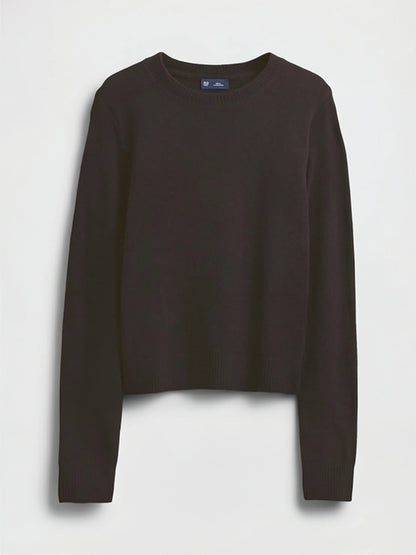 GAP Women's CashSoft Crewneck Sweater - Brown, Blue or Black - XS. S, M, L , XL