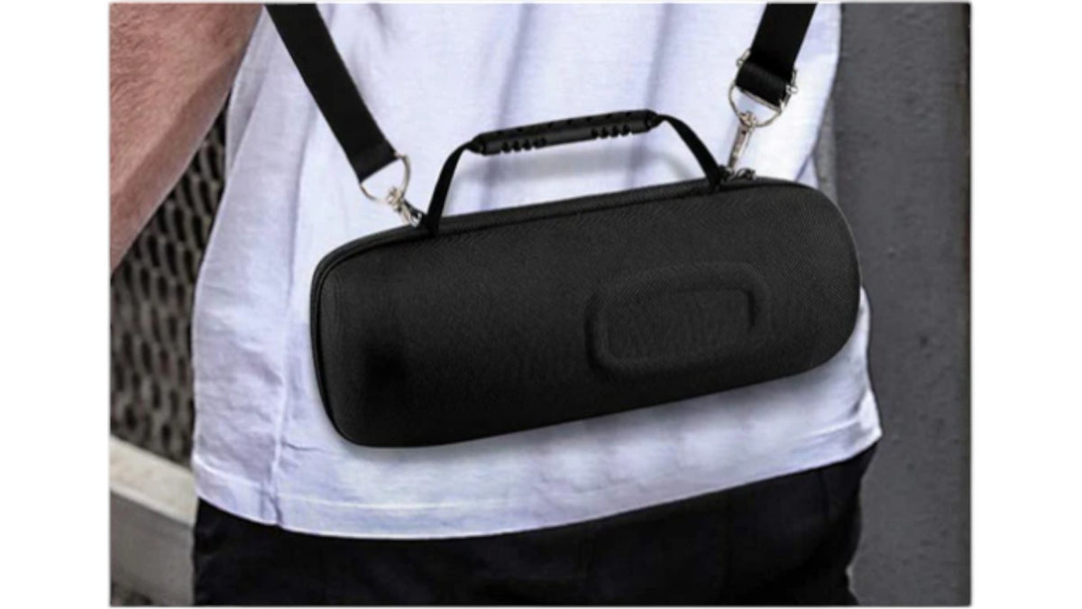 Geekria Shield Speaker Case Compatible with JBL Charge 5, Charge 4 Portable