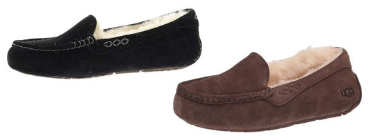 UGG Women's Ansley Slippers Slip On Shoes Suede | Espresso, Black, | Size 8, 9