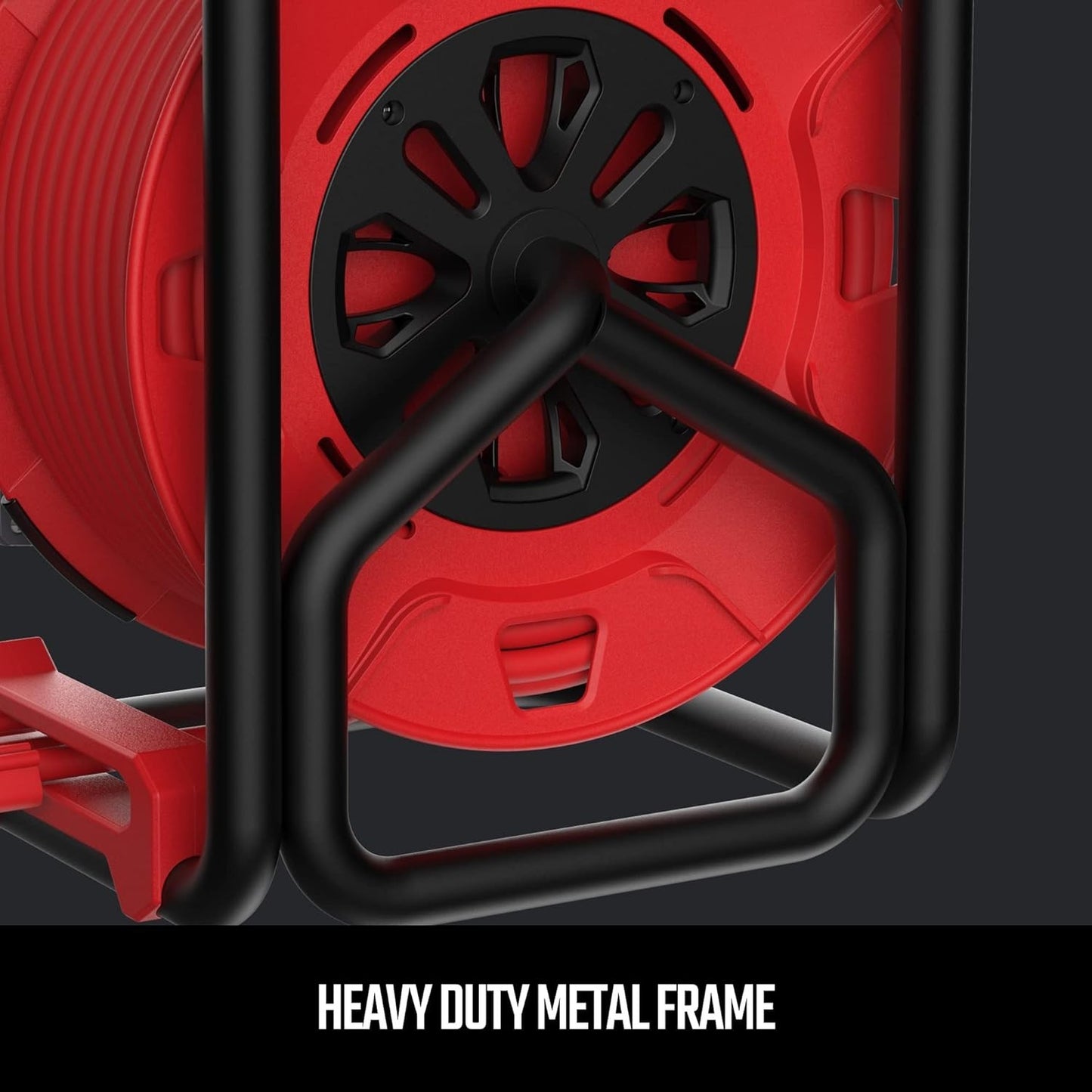 CRAFTSMAN 100 Ft. Retractable Extension Cord Reel With 4 Outlets, NEW