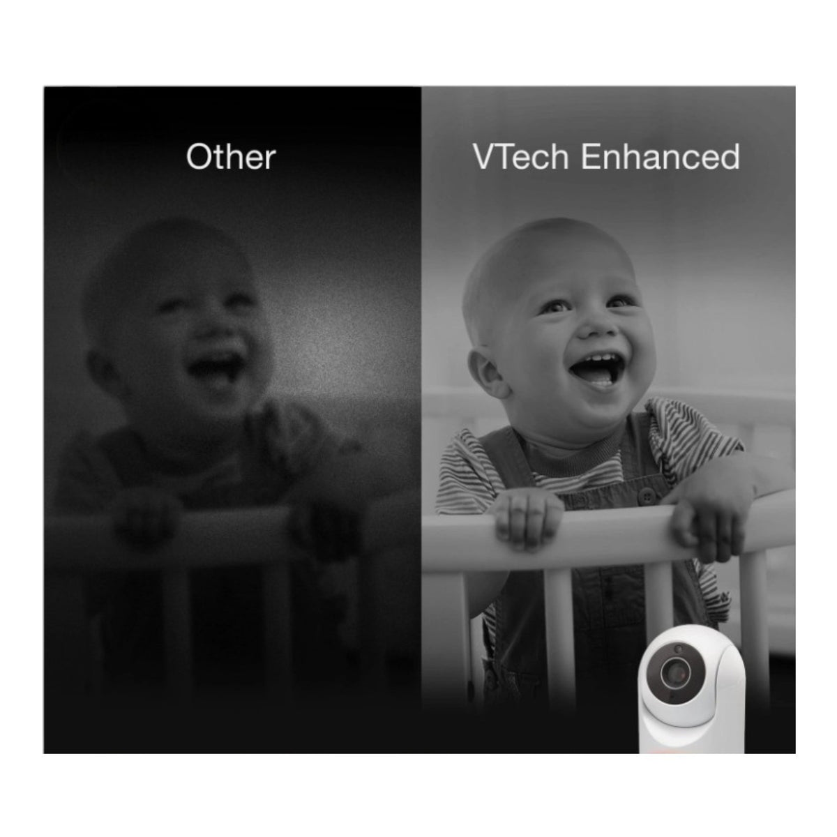 VTech VM5267 5" Digital Video Baby Monitor w Pan & Tilt Camera - 1000 Feet Range