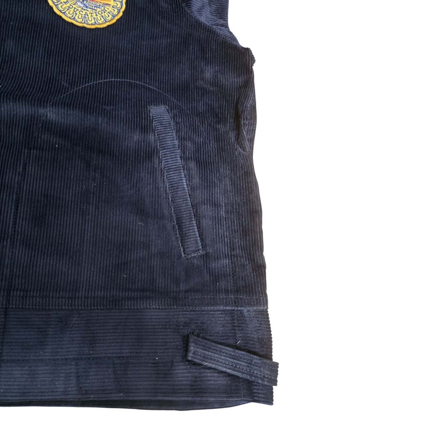 FFA Blue Corduroy Jacket with FAA emblem | Agricultural Education | Navy Blue