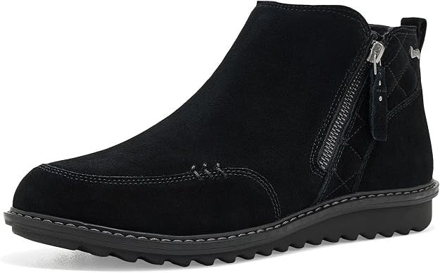 Women's Boots SKECHERS Arch Fit Mojave - Boundless Bliss in Black or Chocolate