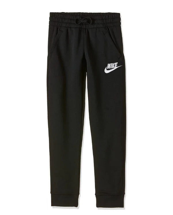Nike Boys NSW Club Jogger Fleece Pant Black/Black/White