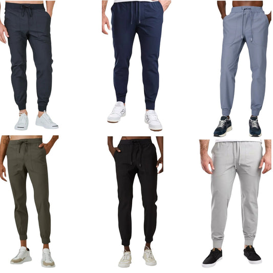 7 Diamonds Infinity Jogger Stretch Wicking Shape Retention Linear-Flex