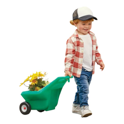 Little Tikes Tractor & Cart, Foot-to-Floor Ride-On, Green