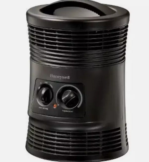 Honeywell HHF360B 1500W 360˚ Surround Indoor Heater Black