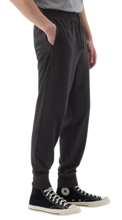 Gap Modern Logo Fleece Joggers Moonless Night Black Sweatpants Men's Size L