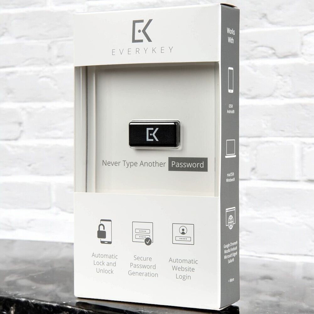 Everykey Wireless Hardware Password Manager - Black - (EVE441800F001)