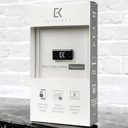 Everykey Wireless Hardware Password Manager - Black - (EVE441800F001)