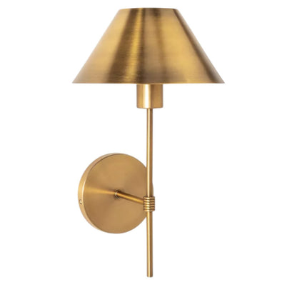 Threshold Modern Metal Light Brass Wall Sconce Fixture