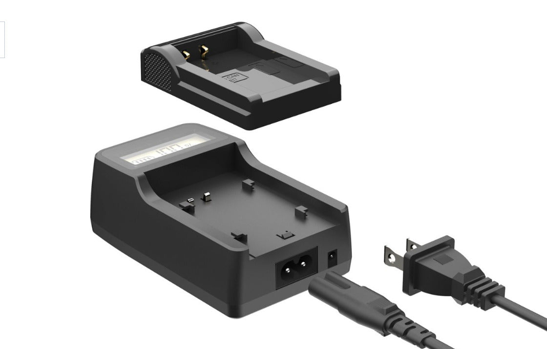 Digipower - DSLR/Mirrorless Camera Travel Charger for Nikon Batteries - Black