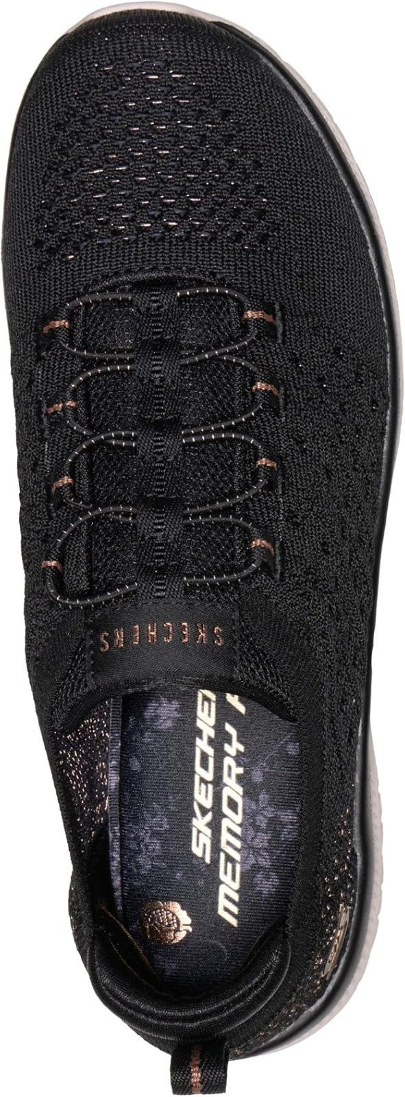 Skechers WOMENS VIRTUE COPPER DREAM SLIP ON SNEAKER - 104723