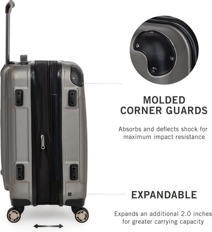 Kenneth Cole REACTION Out of Bounds & Renegade Lightweight 4-Wheel Luggage