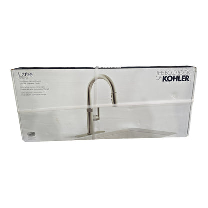 Kohler Lathe R31627-VS Pull-Down Kitchen Faucet