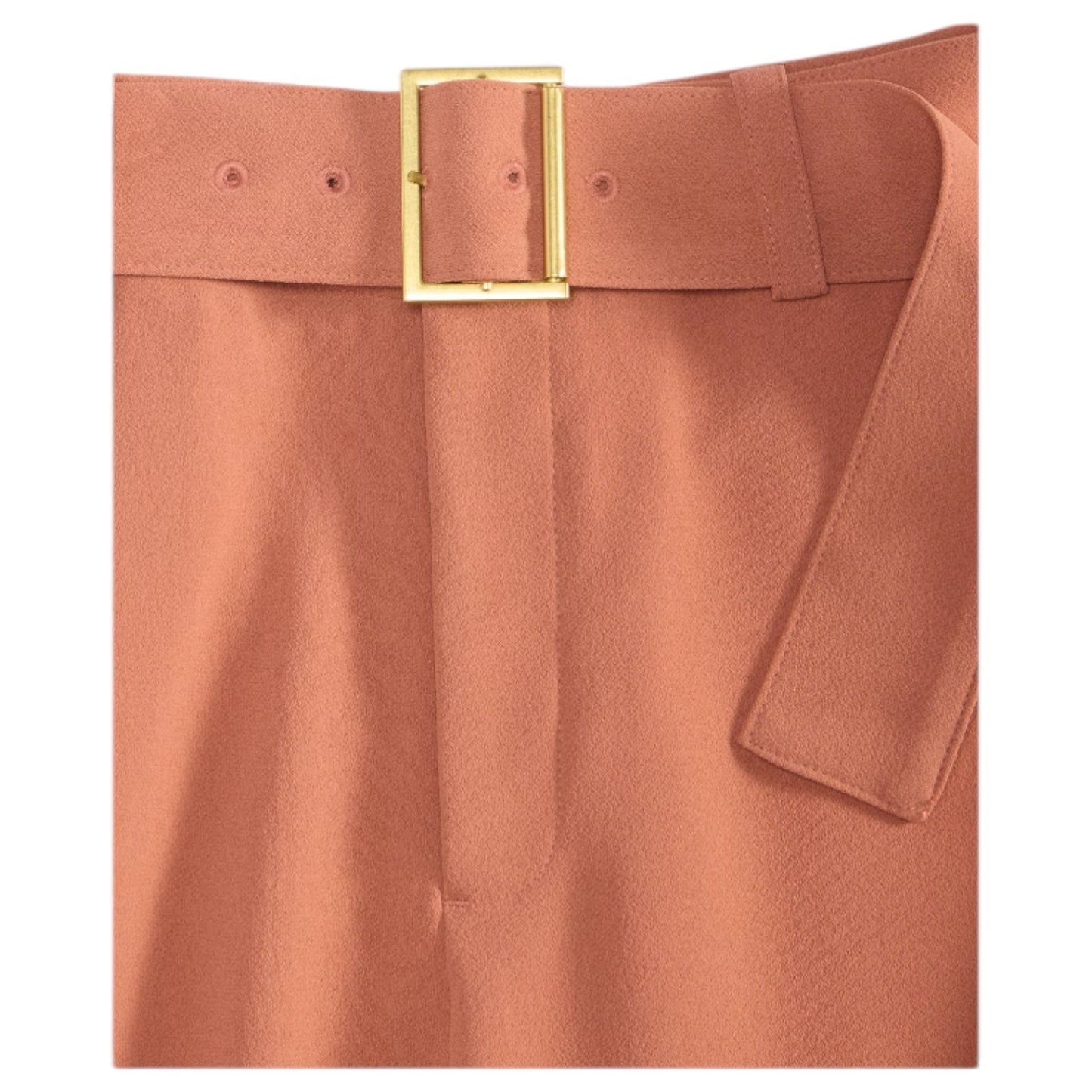 I.N.C. International Concepts Women's Belted High-Rise Wide-Leg Pants