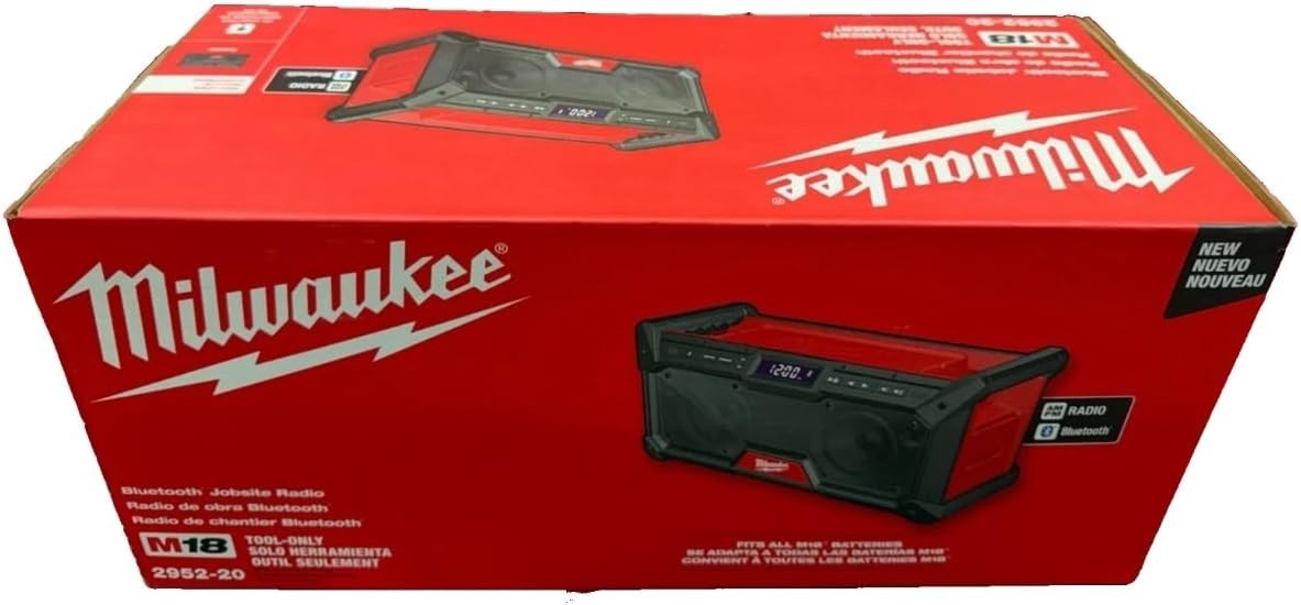 Milwaukee M18 18V Lithium-Ion Cordless Jobsite Radio 2952-20