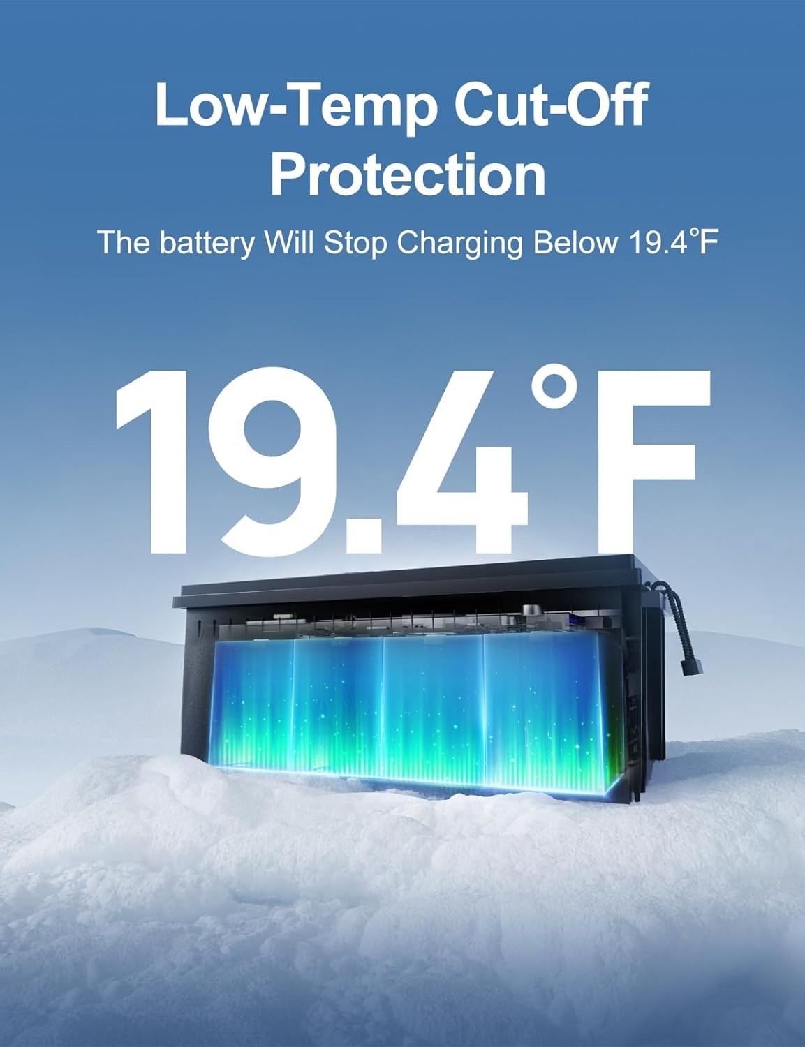 12V 280Ah Bluetooth Low-Temp LiFePO4 Lithium Battery For RV Solar Marine