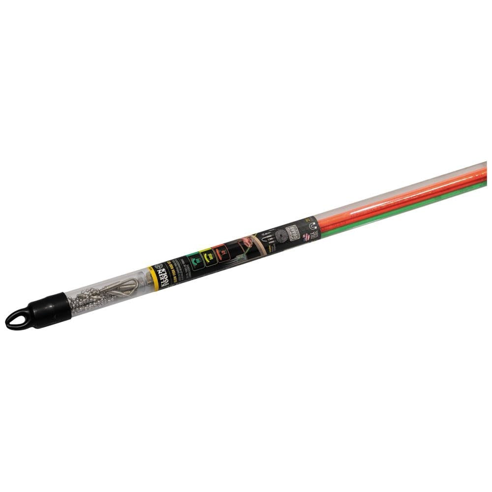 25 Foot Glow Fish Rods Multi Flexibility Perfect for Wire Running in Low Light