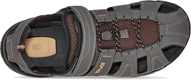 Men's Sandals Teva Forebay Fisherman Sandal - Size 12 - Turkish Coffee