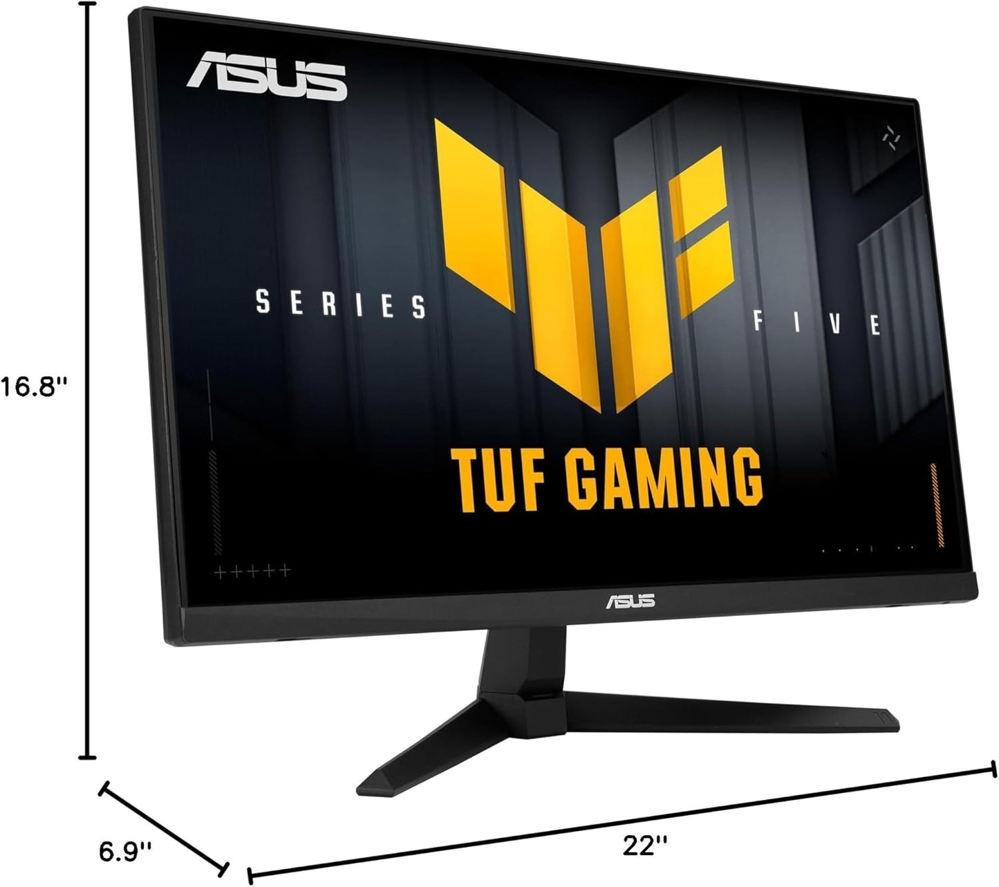 ASUS TUF Gaming 24.5 1080P 310Hz 0.3ms Monitor VG259QMR5A Black G-SYNC Series