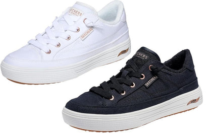 Skechers Arch Fit Arcade Meet Ya There Womens Size 7D Athletic Shoes Sneakers