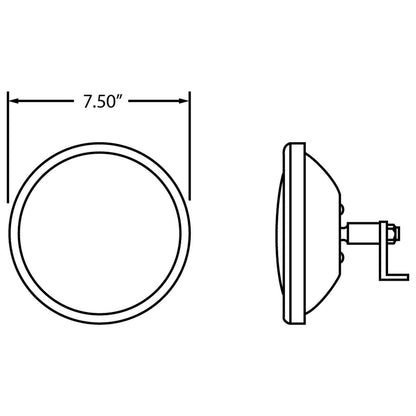 Truck-Lite (97817 Convex Mirror