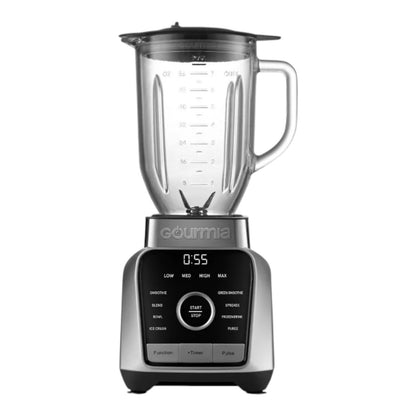 Gourmia Digital Blender with 8 Total Blend Programs, 4 Speeds