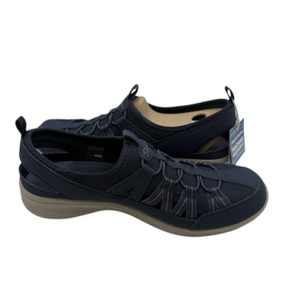 Skechers New Coool Sweet Promise Sandals Womens Sz 7.5 Navy Blue Slip On Shoes