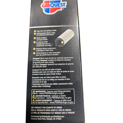 Engine Oil Filter CARQUEST 95144 P95144 Extended Performance