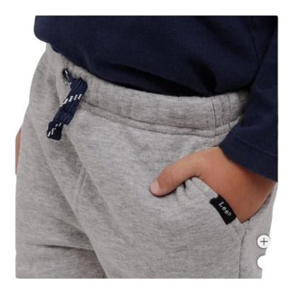 Lee Boys Girls Jogger Light Blue Navy Blue Gray Grey 3-Pack Pants Pockets Active