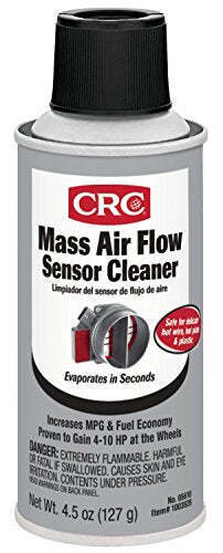 CRC Mass Air Flow Sensor Cleaner, 4.5 Wt Oz, 05610