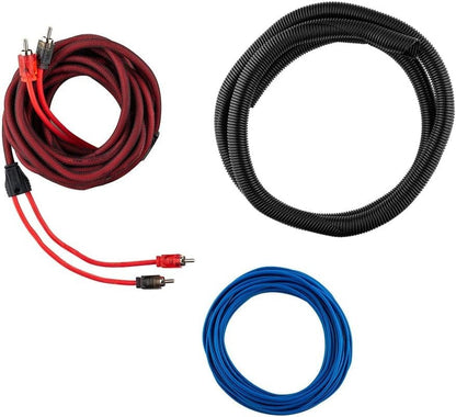 DS18 OFC 0 Gauge Amp Kit Copper Wiring Installation Car Audio Install OFCKIT0