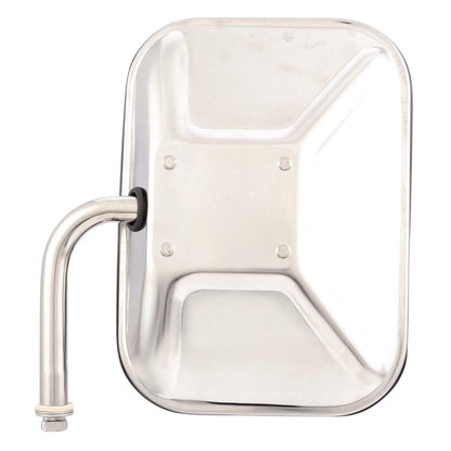Truck-Lite 97662 Medium Duty Truck Mirror 7-1/2''x10-1/2'' Rectangular Stainles