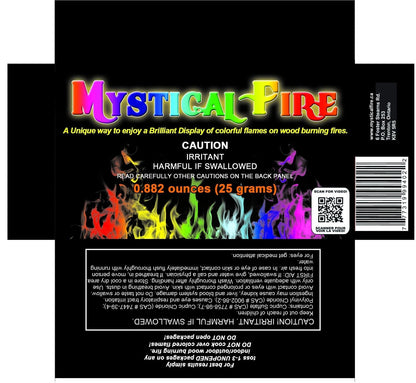 Mystical Fire Flame Colorant Vibrant Long-Lasting Pulsating Flame Color Changer