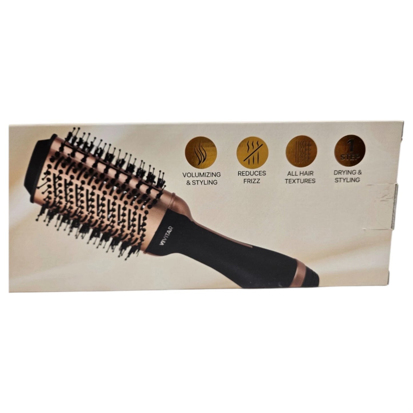 NEW VIVITAR volumizing & bouncy blowouts hair dryer brush