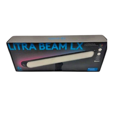 Logitech - Litra Beam LX Premium Dual-Sided RGB LED Streaming Light*New