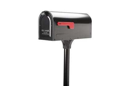 Architectural Mailboxes 7680B-10 MB1 Mount Mailbox and In-Ground Post Kit, Medi