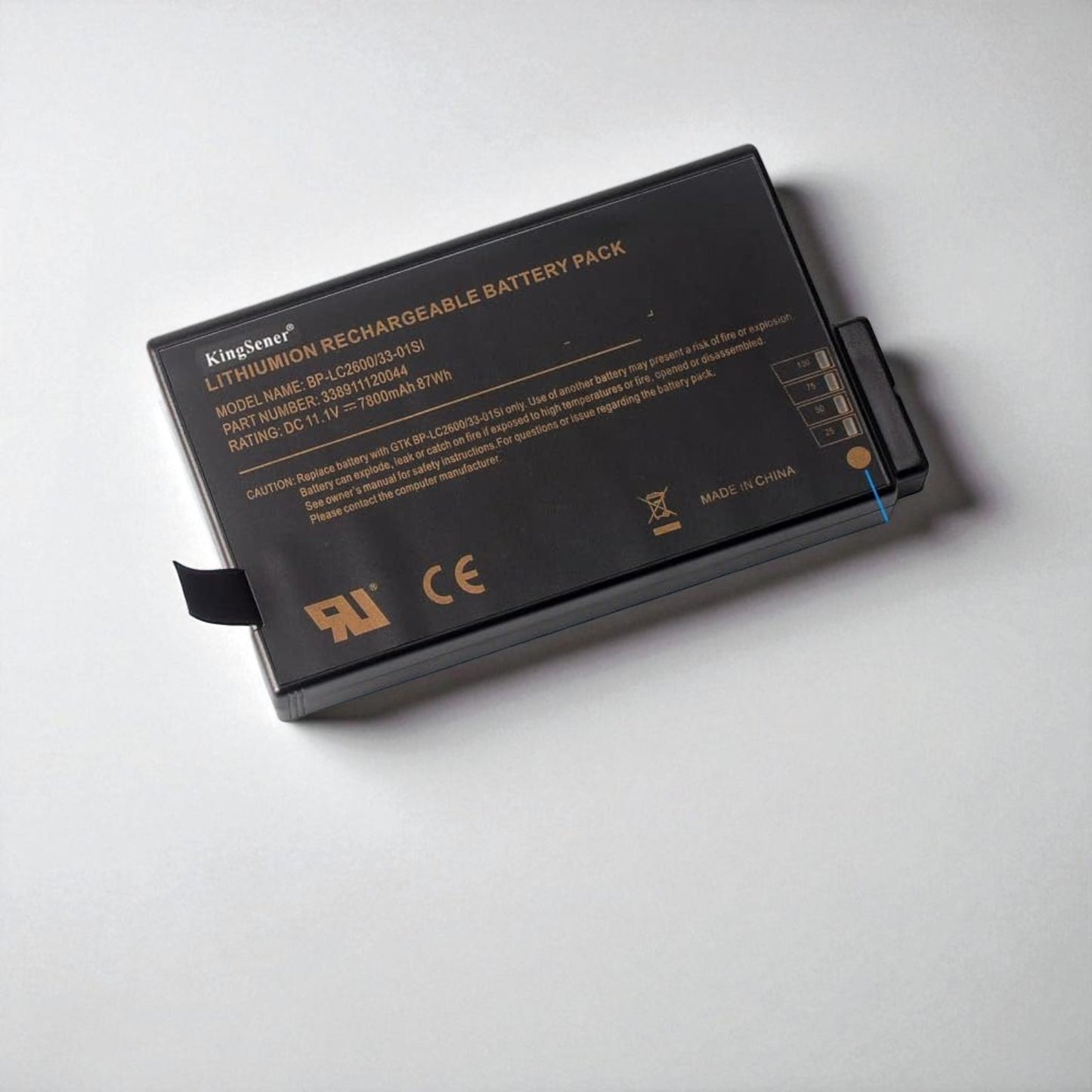 BP-LC2600/33-01S1 Battery for Getac M230 X500 V100 V200 V1010 S400 Notebook...