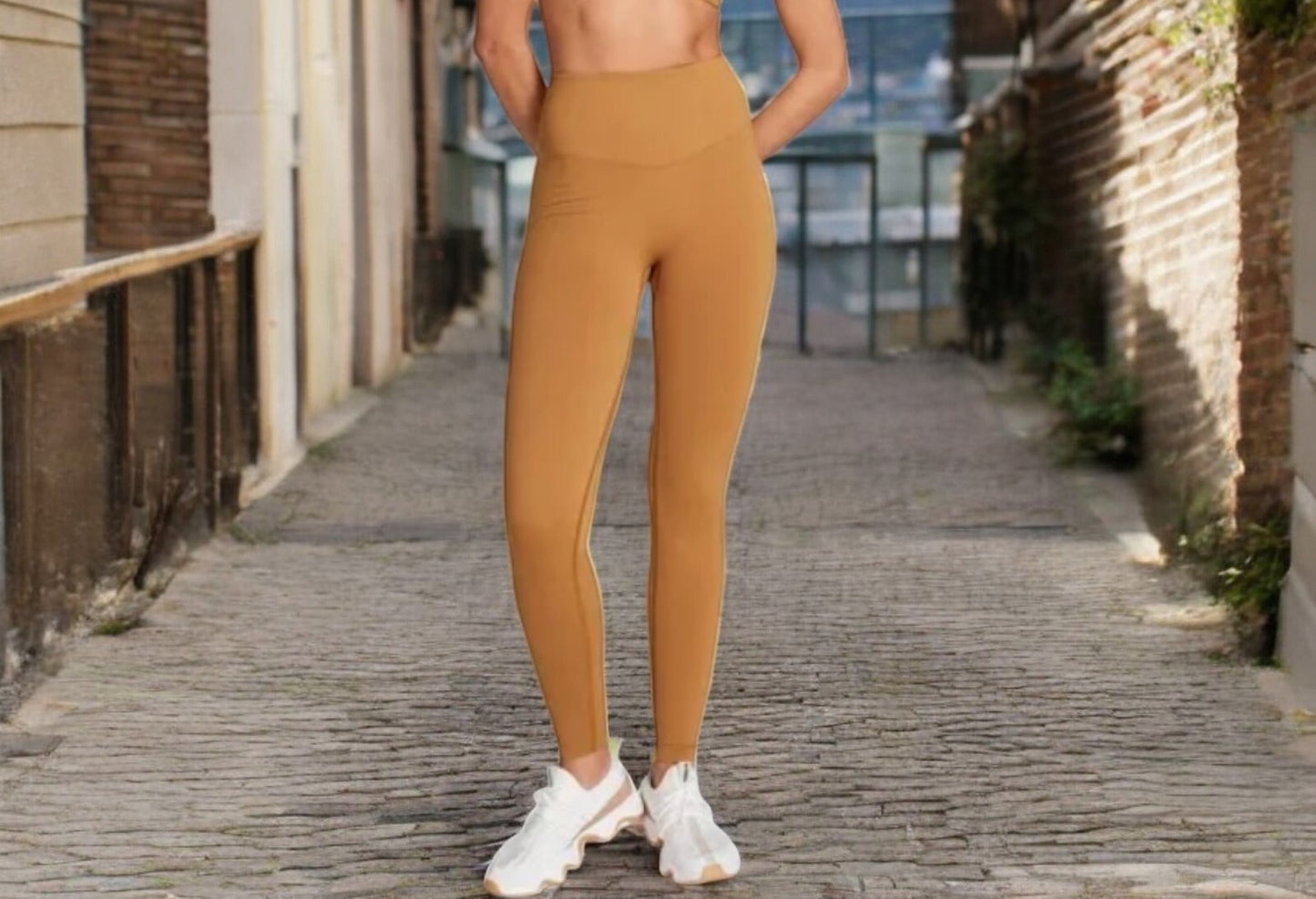 VICTORIA’S SECRET • PINK Golden Oak Seamless Classic Leggings