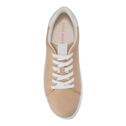Cole Haan Women's Grand Crosscourt Joy Platform Sneakers Soft Buff/White, W32624