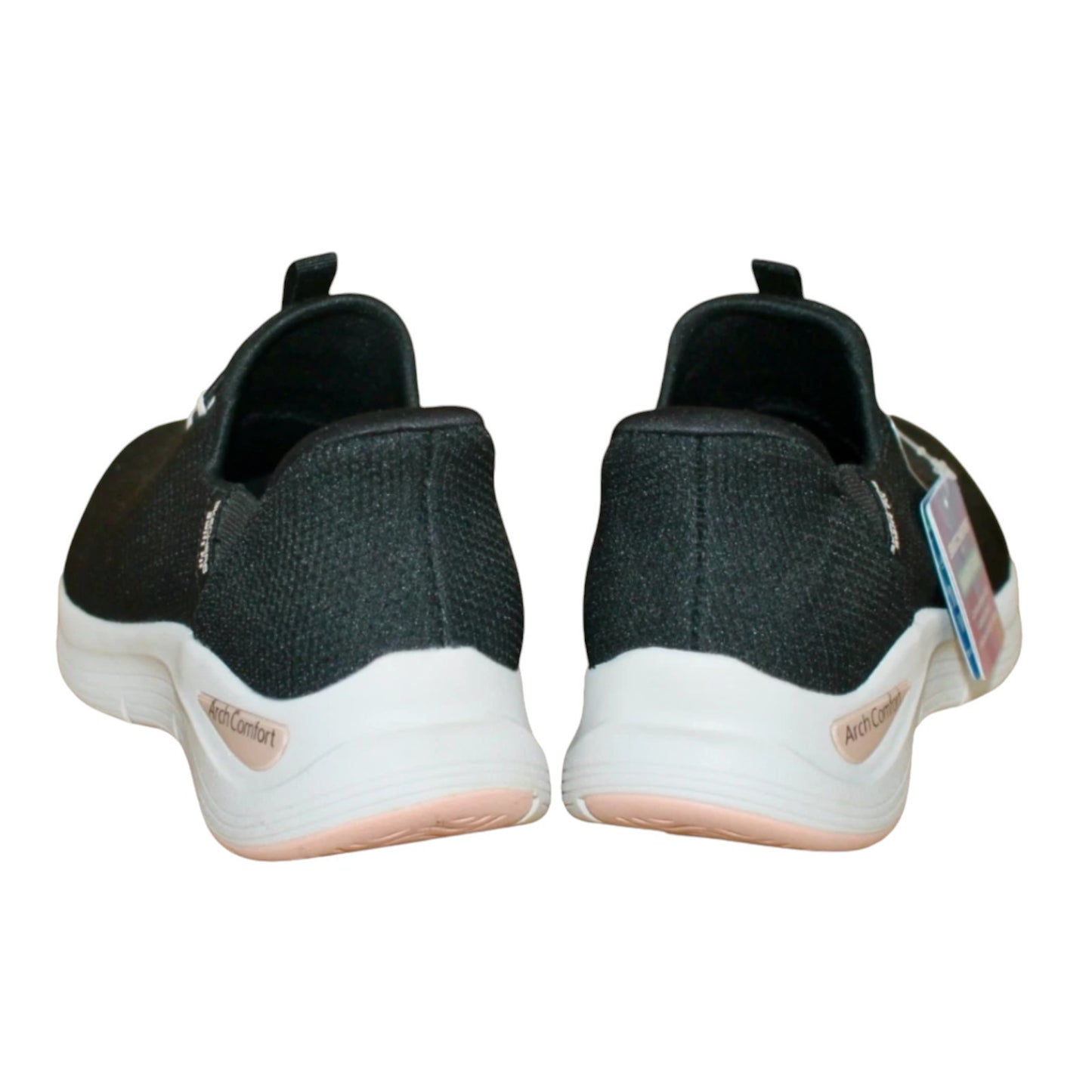 SKECHERS Swift Fit Arch Comfort Hands Free Sneaker Women  Black 179186