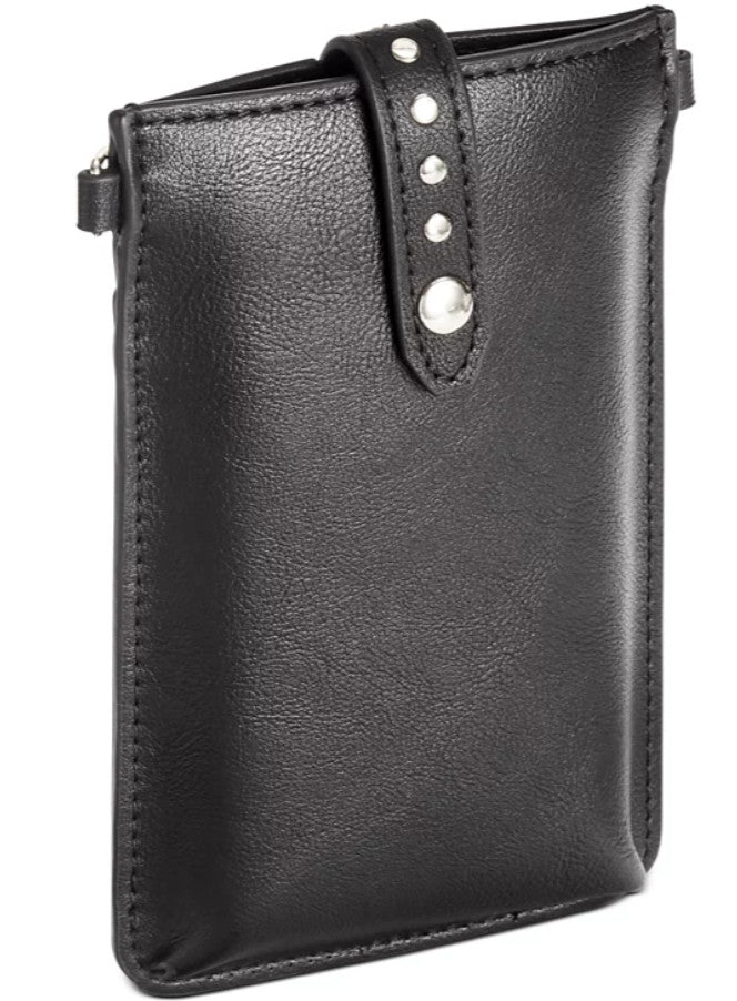 I.n.c. International Concepts Ashlii Phone Wristlet Crossbody, Black Card Case