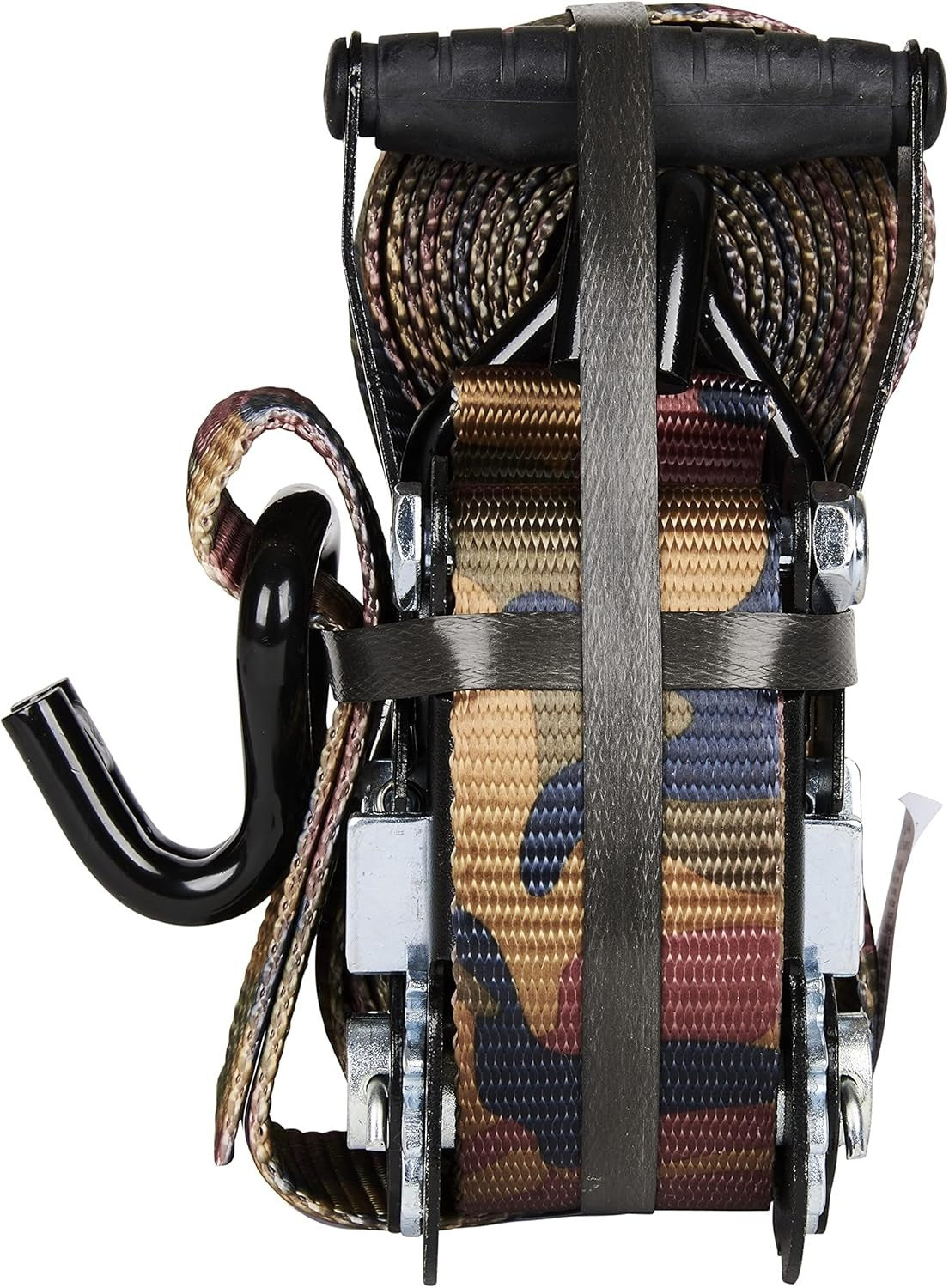 Keeper 47370 16' Ratchet Tie Down, Woodland Camo, 16 ft. x 2 in., 3,333 lbs.