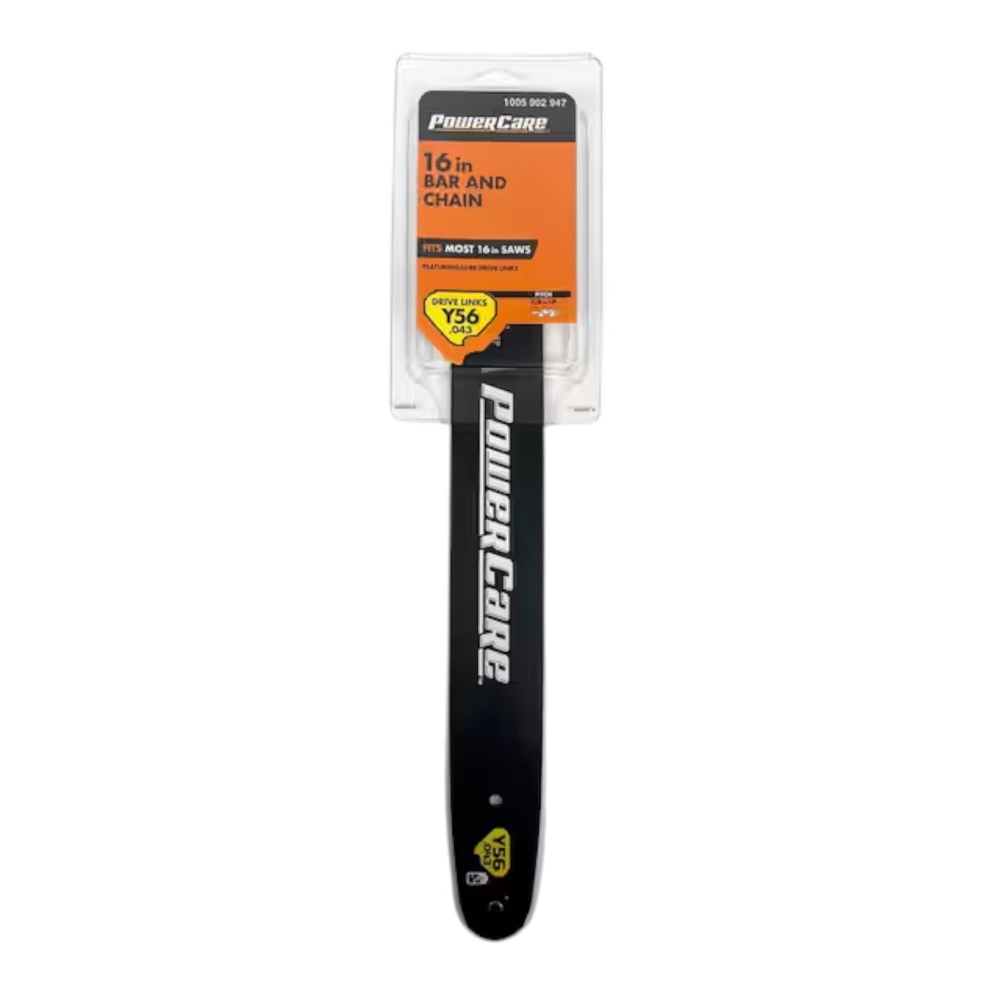 Powercare 16 in. Chainsaw Bar and Chain Combo - B14316561041PC3 - Y56 .043