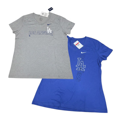 Nike LA Dodgers Shirt Available in Blue or Gray