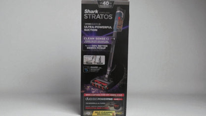 Shark Cordless Stratos with Clean Sense IQ Cordless Vacuum Gray (UZ815H)
