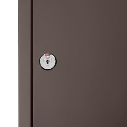 Architectural Mailboxes Chelsea Galvanized Steel, Locking, Wall Mount Mailbox,